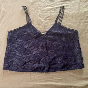Vintage victoria's secret gold tag lace camisole